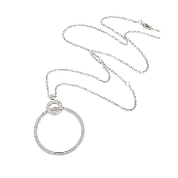 Piaget Possession Diamond Pendant in 18K White Gold 1.25 CTW - Picture 2 of 8